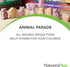 NaturesPlus Animal Parade MagKidz, Natural Cherry Flavor - 90 Chewable Tablets for Bone & Muscle Health - Pack of 2