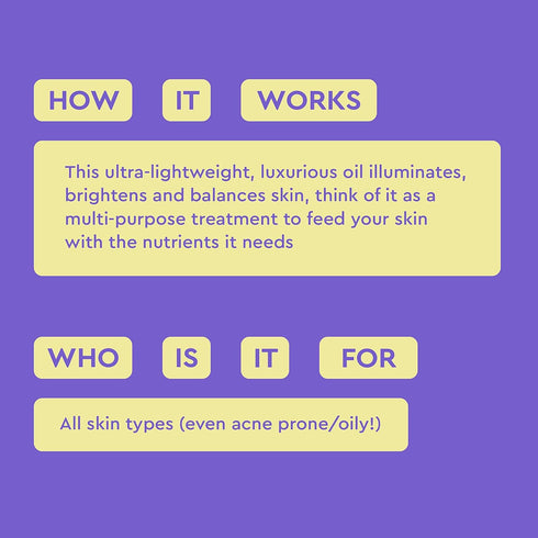BYOMA Hydrating Recovery Oil - 1.01 fl. oz Luxury Face Oil with Squalane, Jojoba Oil & Seabuckthorn Oil for Instant