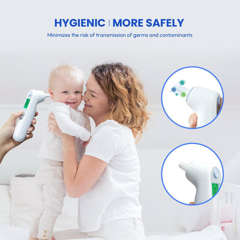420X Ear Thermometer Probe Covers - BPA Free Disposable Covers for All Braun Thermometer Models