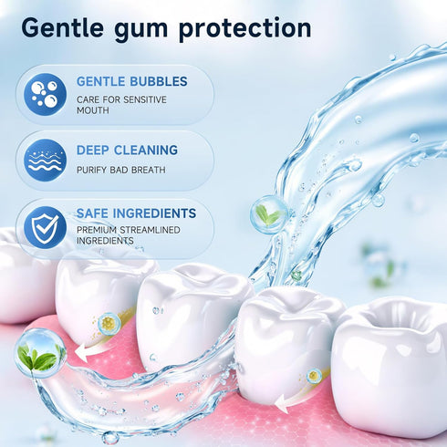 Set 2-Pack Hydroxyapatite Toothpaste for Teeth Remineralization, Enamel Repair, Sensitivity Relief & Whitening