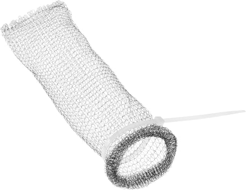 24 Pieces Lint Traps Stainless Steel - Washing Machine Lint Snare Traps with 24 pcs Cable Ties