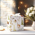 JarThenaAMCS Forest Animal Wrapping Paper - Not Roll - 8 Sheet Woodland Gift Wrap Paper for Birthday Party Favors