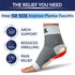 SB SOX Ankle Brace Compression Sleeve for Plantar Fasciitis Relief, Foot Pain, Swelling, Heel Spurs, White, Small