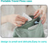 Holy Rose Portable Dental Floss Picks Dispenser, Travel Floss Case with 80 Count Sticks (Blue)