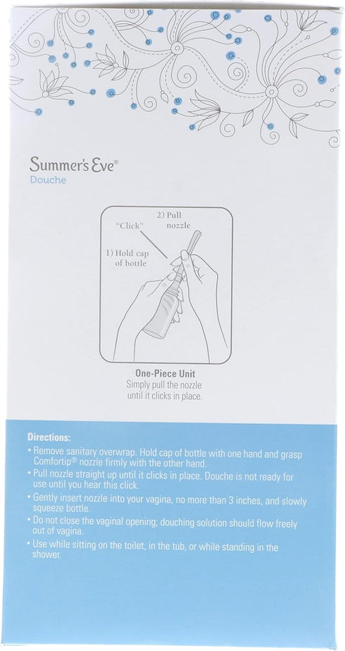 Summer's (Pack 4 4.5oz Eve Extra Cleansing Douche Vinegar & Water, Feminine Wash,PH Balanced, Naturally Inspired