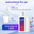 Nukisa Lavender Floor Cleaning Solution Compatible with Dreame Wet & Dry Vacuum and Robot Residue & Streak