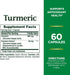 Nature's Bounty Turmeric Capsules, 450 mg Antioxidant Health, 60 Count