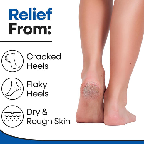 Moisturizing Socks for Women & Men | Aloe Vera Cracked Heel Treatment | Foot Callus Remover | Lotion Infused Gel Heel