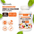 Magnesium Calcium Zinc with Vitamin D3 & K2 Gummies, Multivitamin for Women and Men, Bone Strength & Muscle Function, Extra Absorption Formula, 30 Days Serving