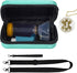 Travel Carrying Case for Asthma Inhaler, Inhaler Holder Bag with Shoulder Crossbody Rope and Mesh Pocket for Medicine