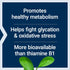 Life Extension Mega Benfotiamine, 250 mg - Ultra-bioavailable Vitamin B1, Healthy Metabolism, Gluten-Free, Non-GMO,