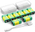 TQTHL 9V Battery for Smoke Detector,USB Rechargeable 9V Lithium Batteries - 13500mWh Long