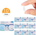 2.5mm Eyeglasses Air Bag Stick on Silicone Nose Pads - Upgrade 10 Pairs for Plastic Frame, Anti-Slip
