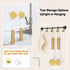 Set 2 Pack Dish Brush with Bamboo Handle, Kitchen Brushes for Cleaning Pot, Sink and Stove, Skillet Scrubber with Tough