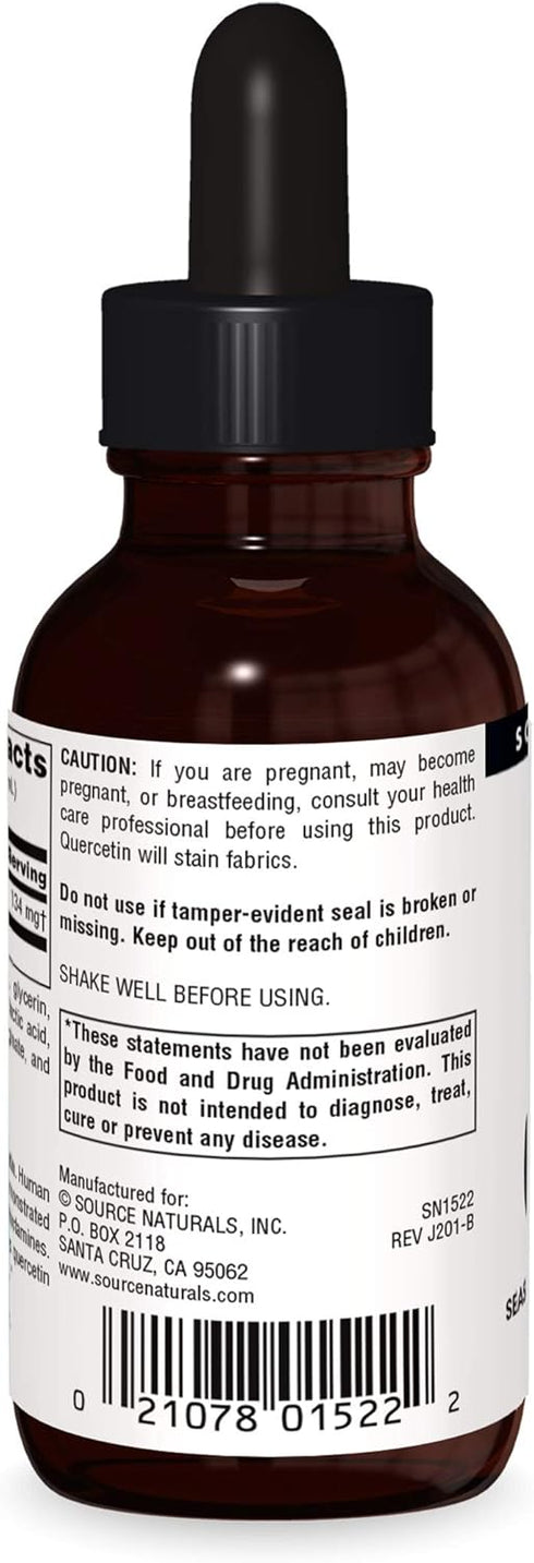 Source Naturals - Quercetin NutraDrops, Seasonal Bioflavonoid Complex - 2 fliud oz.