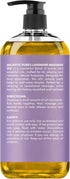 MAJESTIC PURE Lavender Massage Oil for Therapy - Refreshing, Relaxing Natural Oils with Lavender Essential Oil - 8 fl oz