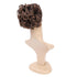 SWACC Short Messy Curly Dish Hair Bun Extension, Easy Stretch Combs Clip in Ponytail Extension Scrunchie
