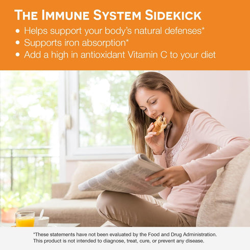 EZ Melts Dissolvable Vitamin C, 500 mg, Sugar-Free, 1-Month Supply