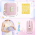 Initial Period Bag, Small Period Pouches for Teen Girls, Personalized Sanitary Napkin Storage Bag, Compact Discreet Pad