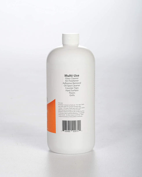Premium Cold Pressed Orange Oil Concentrate - 32 oz (D-Limonene) - All-Natural Citrus Cleaner and Degreaser