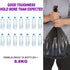 Ryobyo Ultra Thick Black Small Trash Bags, 4 Gallon, Unscented, 180 Counts, Protect Your Privacy for Kitchen Bathroom