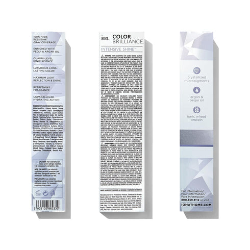 Ion Dusty Violet Permanent Creme Hair Color, 8DV-HM, Long-lasting, Vegan, 100% Gray Coverage, 2.05 Ounce