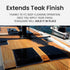 Super Cleaner, Pre-Finish Teak Cleaner & Brightener, Water-Based No Oil Teak Wood Restorer, 8 oz