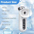 WIKINK 2 10ml Eye Steamer for Dry Eye, Pcs Portable Eye Steam Sprayer, Relief Dry Eyes, Double Hot and Cold Compress