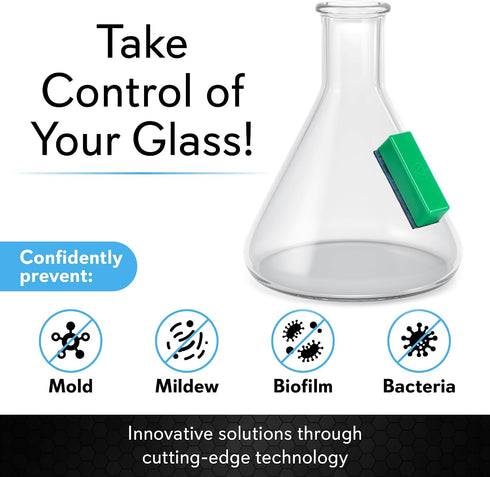 Magnetic Glass Cleaner BoroBuddy Pro | Cleans Hard to Reach Stains on Glass, Ceramic, Metal Pieces of All Shapes