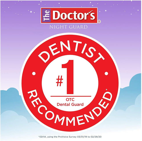 The Doctor's Nightguard, Dental Guard for Teeth Grinding, 1 Count (Pack of 1)