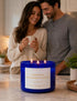 Sunset 3-Wick 15.8 oz Grapefruit Passionfruit Soy Candle | Large Scented Candle for Home | Clean Burn Long Lasting |