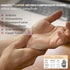 Copper Fingerless Arthritis Gloves for Women Men, Breathable Moisture Wicking Compression for Joint Relief