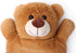 HomeTop Classic Rubber Hot/Cold Water Bottle with Bear Cover