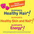 Biotin Gummies for Kids 5000 mcg - Supports Hair Growth, Skin Health, and Nails - Natural Flavors - GMO Free, Gluten
