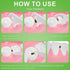 Dental Floss Picks Dispenser 2 Box, 176 Count LIAMOSS Shred Resistant Flossers for Adults Oral Care