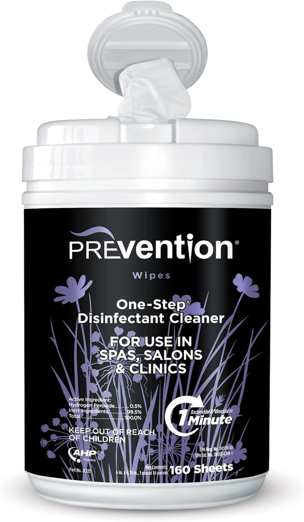 All Purpose Disinfectant Wipes 160 Wipes for Salons Spas Wellness Centers & Yoga Studios Surface Sanitizing