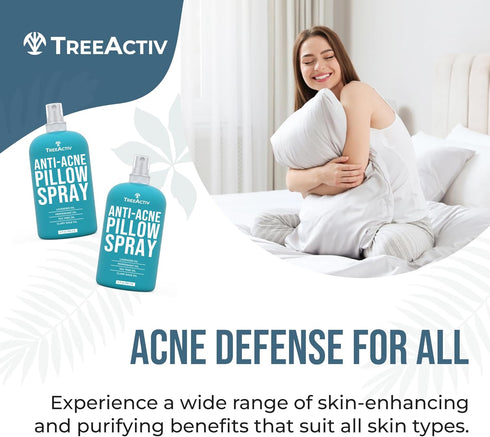 Anti-Acne Pillow Spray - 4 fl oz, Lavender Sleep Spray for Pillows, Pure Lavender Essential Oil