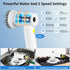 Saertiloki 3000mAh 20W IPX7 6 150-180 Cordless Electric Spin Scrubber, High-Torque Waterproof Cleaning Brush