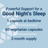 Life Extension Quiet Sleep Melatonin, 5 mg, 60 Capsules for Healthy Circadian Rhythms