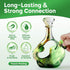 Magnetic Glass Cleaner Kit - Deep Cleans Hard-to-Reach Glassware & Narrow Pipes Two Reusable Silicone Scrubbers