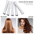 WILLBOND 36 Pieces Cold Wave Rod Hair Perm Rods with Steel Rat Tail Comb for Hairdressing Styling