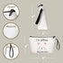 SEAMOON Bride to Be Gifts, Makeup Bags Travel Pouch, Bridal Gifts for Bachelorette Party