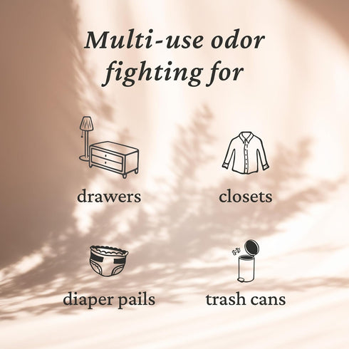 Fresh Wave Lavender Odor Eliminating & Deodorizing Packs | Natural Plant-Based Odor Absorbers for Home | Bag of 6