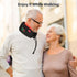 Comfytemp Portable Cordless Red Light Therapy for Neck Pain Relief, FSA HSA Eligible Near Infrared Light Therapy Neck