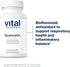 Vital Nutrients Quercetin Supplement | Vegan with Bioflavonoids for Sinus, Respiratory, Heart & Immune Support | 500mg,