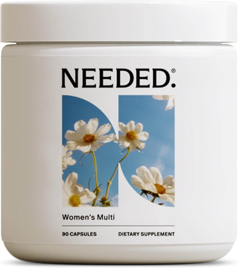 Needed. Multivitamin for Women - 23 Vitamins, Minerals, Antioxidants, Daily Supplement, 90 Count