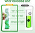 Magnetic Glass Cleaner Kit - Deep Cleans Hard-to-Reach Glassware & Narrow Pipes Two Reusable Silicone Scrubbers