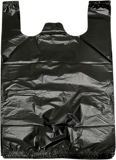 Kitchen Garbage Bags, 200 Counts, 1.8mil Thick Black Trash Bag with Handles, 14x21.6 Inch, for Daily Use