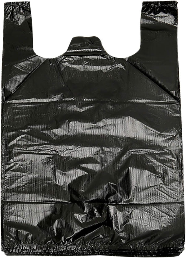 Kitchen Garbage Bags, 200 Counts, 1.8mil Thick Black Trash Bag with Handles, 14x21.6 Inch, for Daily Use