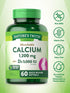 Nature's Truth Calcium 1200 mg with Vitamin D3 5000 IU | 60 Softgels, Non-GMO & Gluten Free